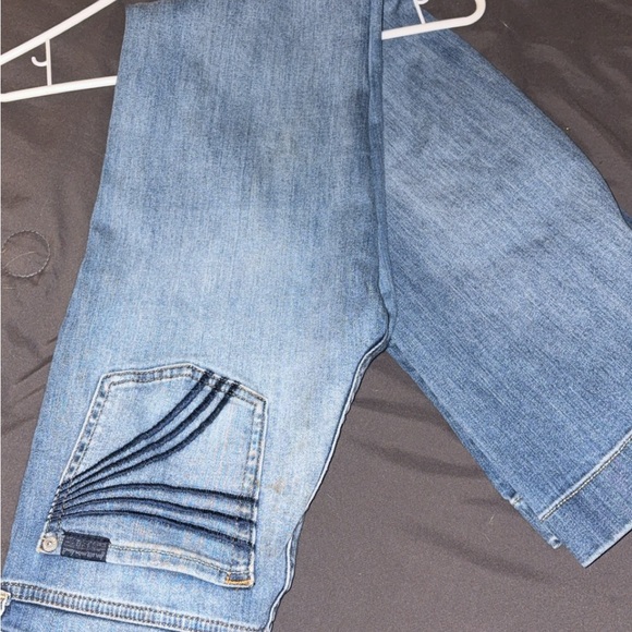 7 For All Mankind Light Blue Flare Jeans